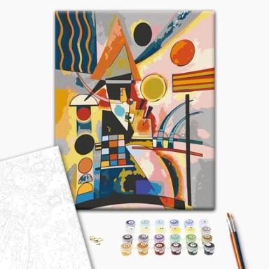  Slika za bojanje po brojevima, Vasily Kandinsky Swinging, 40 x 50 cm